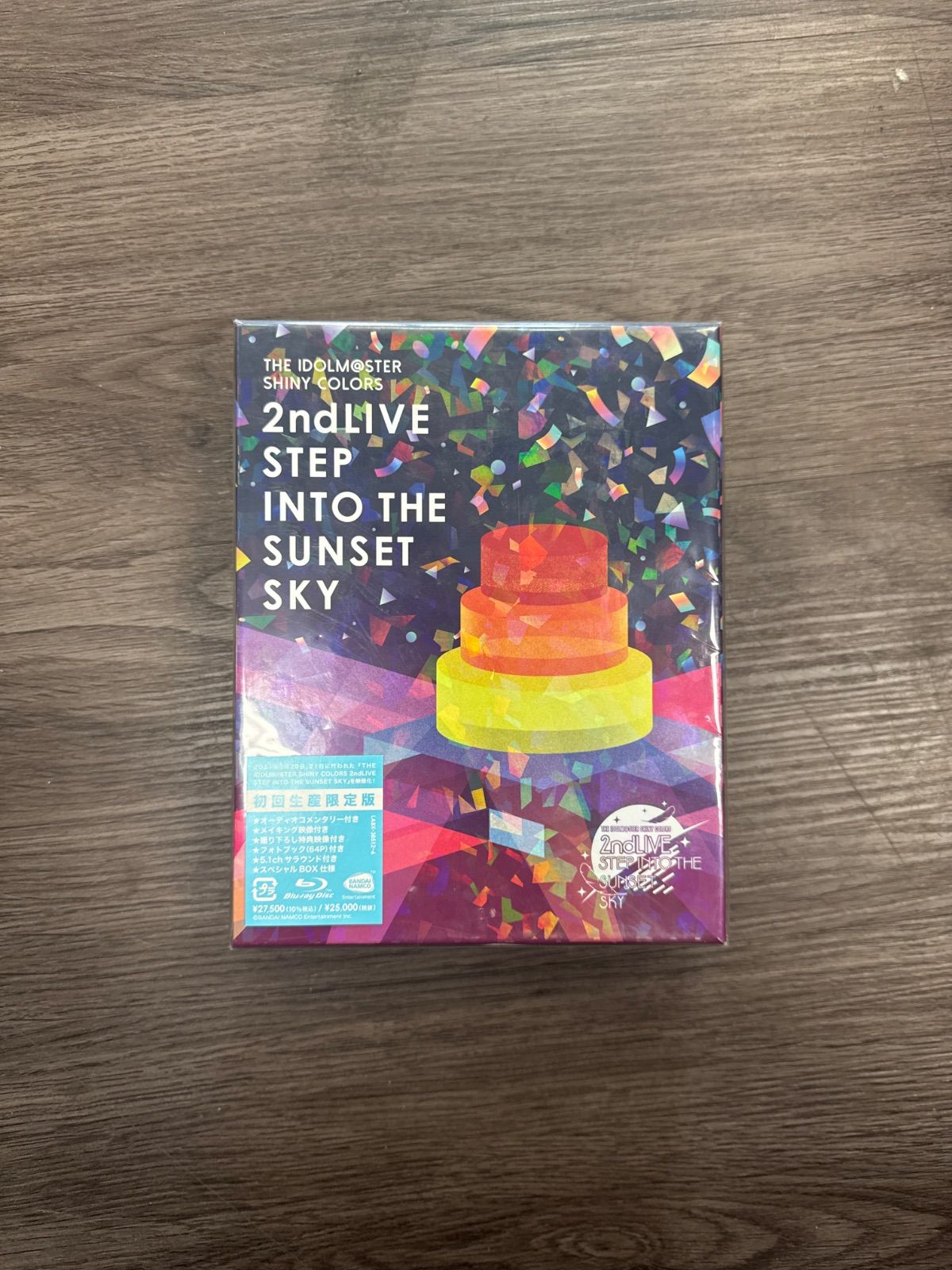 THE IDOLM STER SHINY COLORS 2 ndLIVE STEP INTO SUNSET SKY Blu-ray 初回生産 版