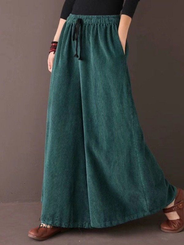 ワイドパンツ レディース 秋冬 ガウチョパンツ レディース ガウチョパンツ スカンツ カジュアル 冬 秋冬 シンプル おしゃれ ボパンツ ハイウエスト pai5a584641