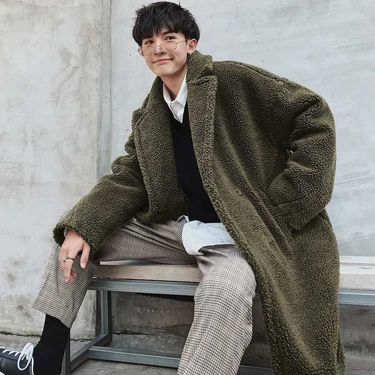 ボアコート フェイク ファー ロング もこもこ 6色 韓国系 XS~2XL ボアコート フェイク ファー ロング もこもこ 6色 韓国系 XS~2XL