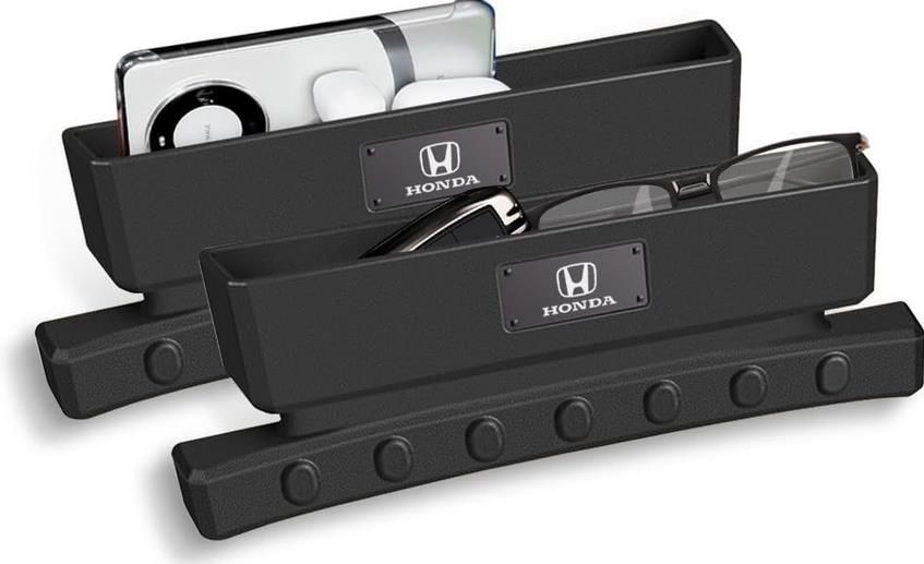 メルカリShops 1 / 9 ホンダ 収納ケース サイド収納ボックス シート インスパイア nbox CR-V ヴェゼル フリード ジェイド フィット シビック グレイス 車用 シート隙間埋め 座席隙間クッション 車