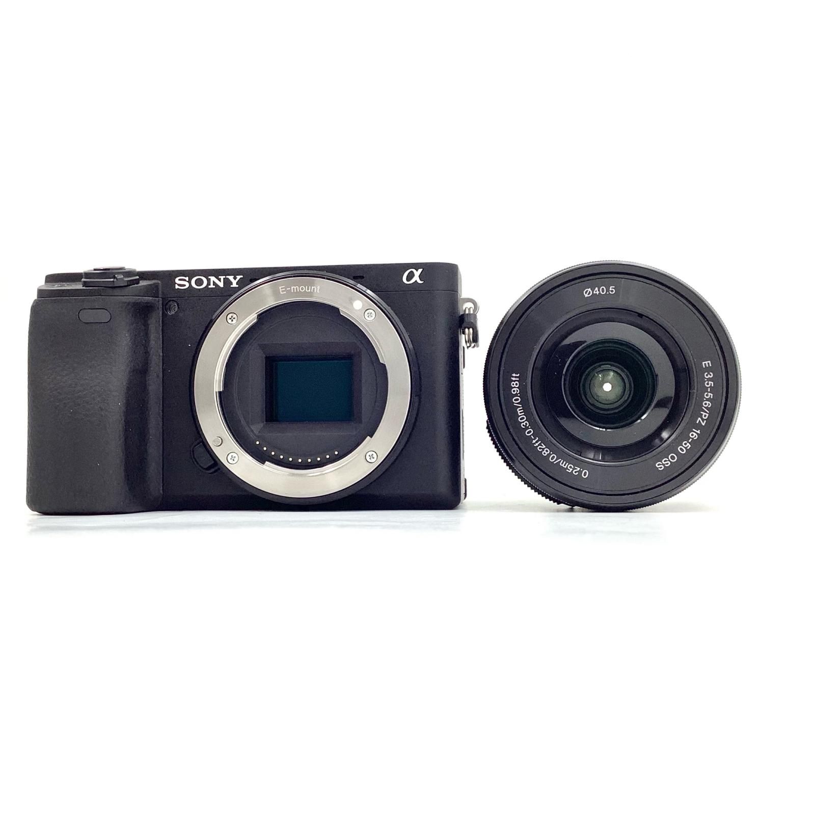 Sony α6400 ILCE-6400L パワーズームレンズキット ブラック 超 動作 済 シャッター619回 全額返金保証 最速発送