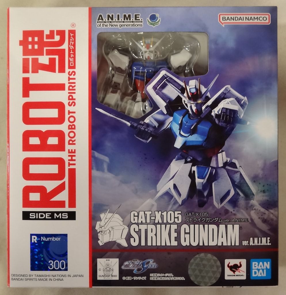 バンダイ ROBOT魂 GAT-X105 ストライクガンダム ver. A.N.I.M.E.