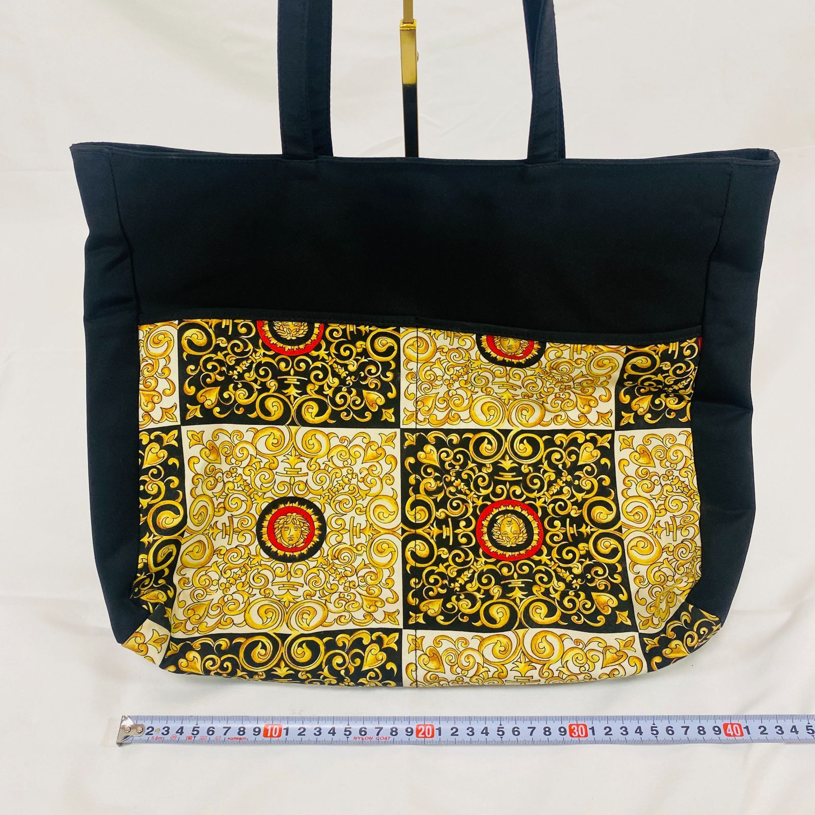 美品 VERSACE ヴェルサーチ 肩掛け トートバッグ メデューサ 鞄 トート 
