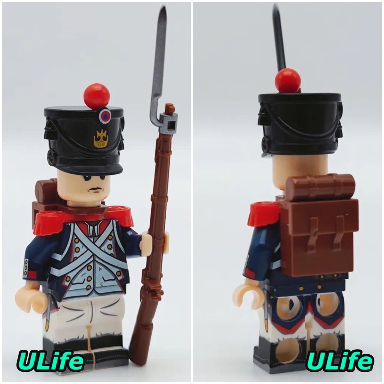 10体セットLEGOレゴ互換ナポレオンOミリタリー英仏戦争ミニフィグフィギュア