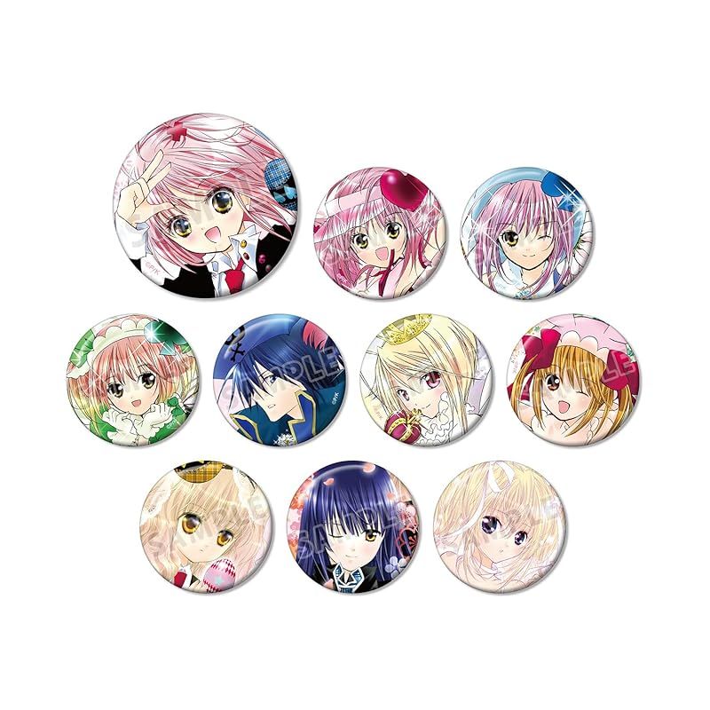 アルマビアンカ(Armabianca) しゅごキャラ! トレーディングカラーイラスト缶バッジ vol.2 10個入りBOX