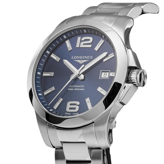 【新品】ロンジン LONGINES 腕時計 メンズ L3.776.4.99.6 コンクエスト