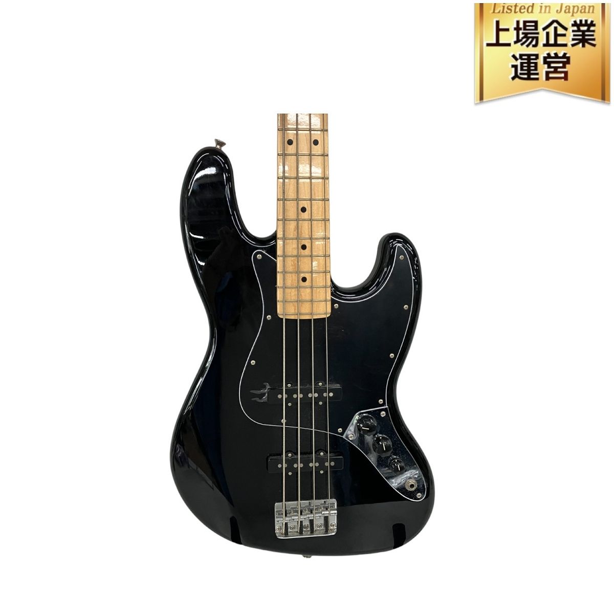 Fender Made in Japan Hybrid II Jazz Bass MN BLK 2021