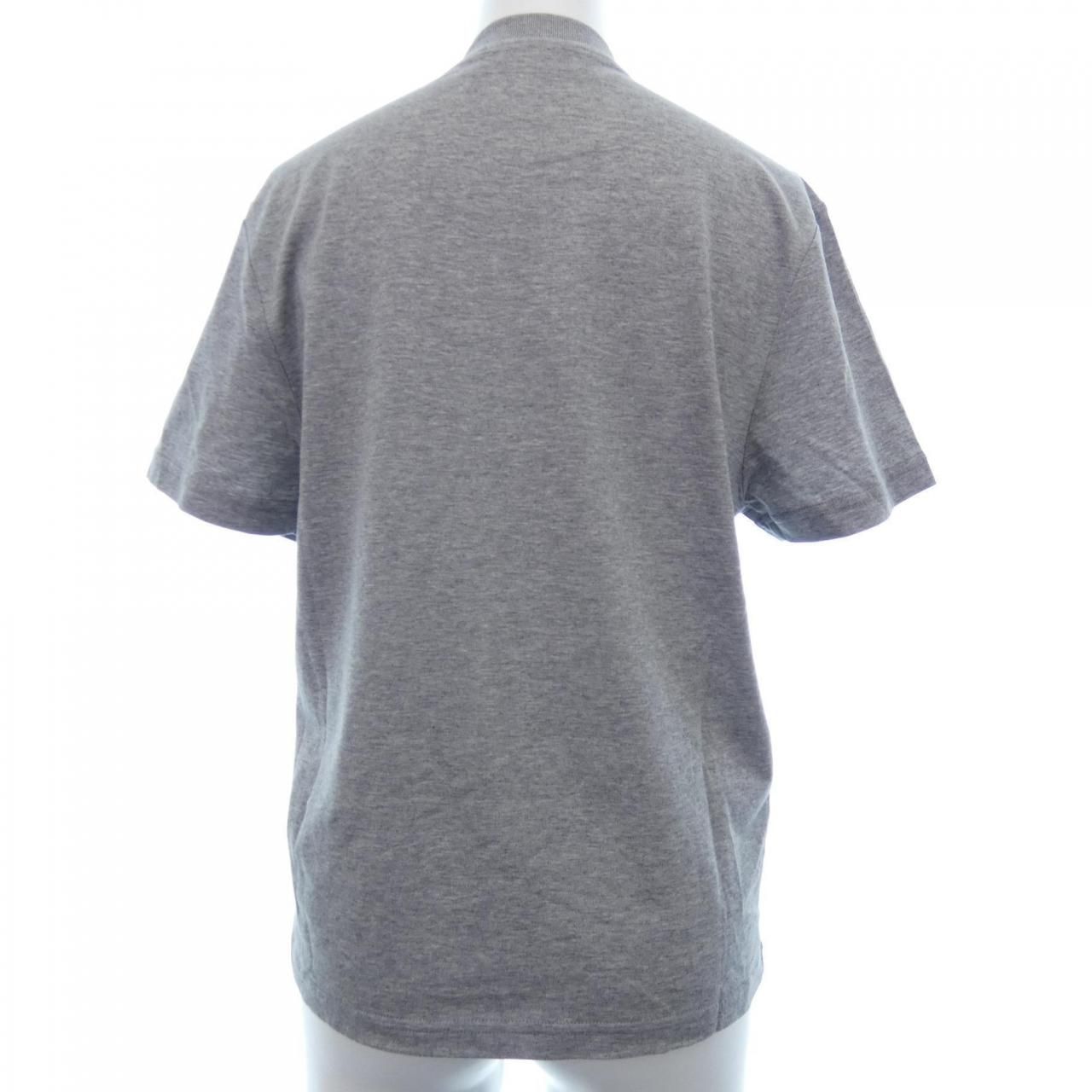 Miu Miu ミュウミュウ Cotton T-shirt Miu Miu Embroidered cotton jersey T-shirt | REVERSIBLE