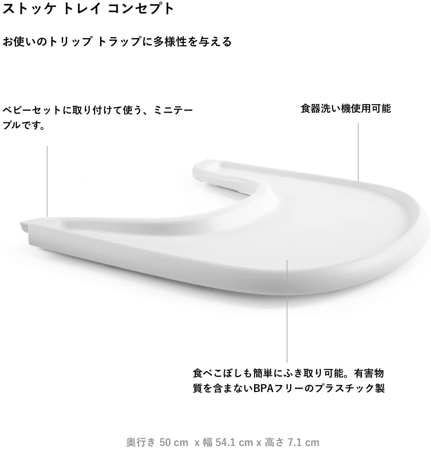 ストッケ トレイ