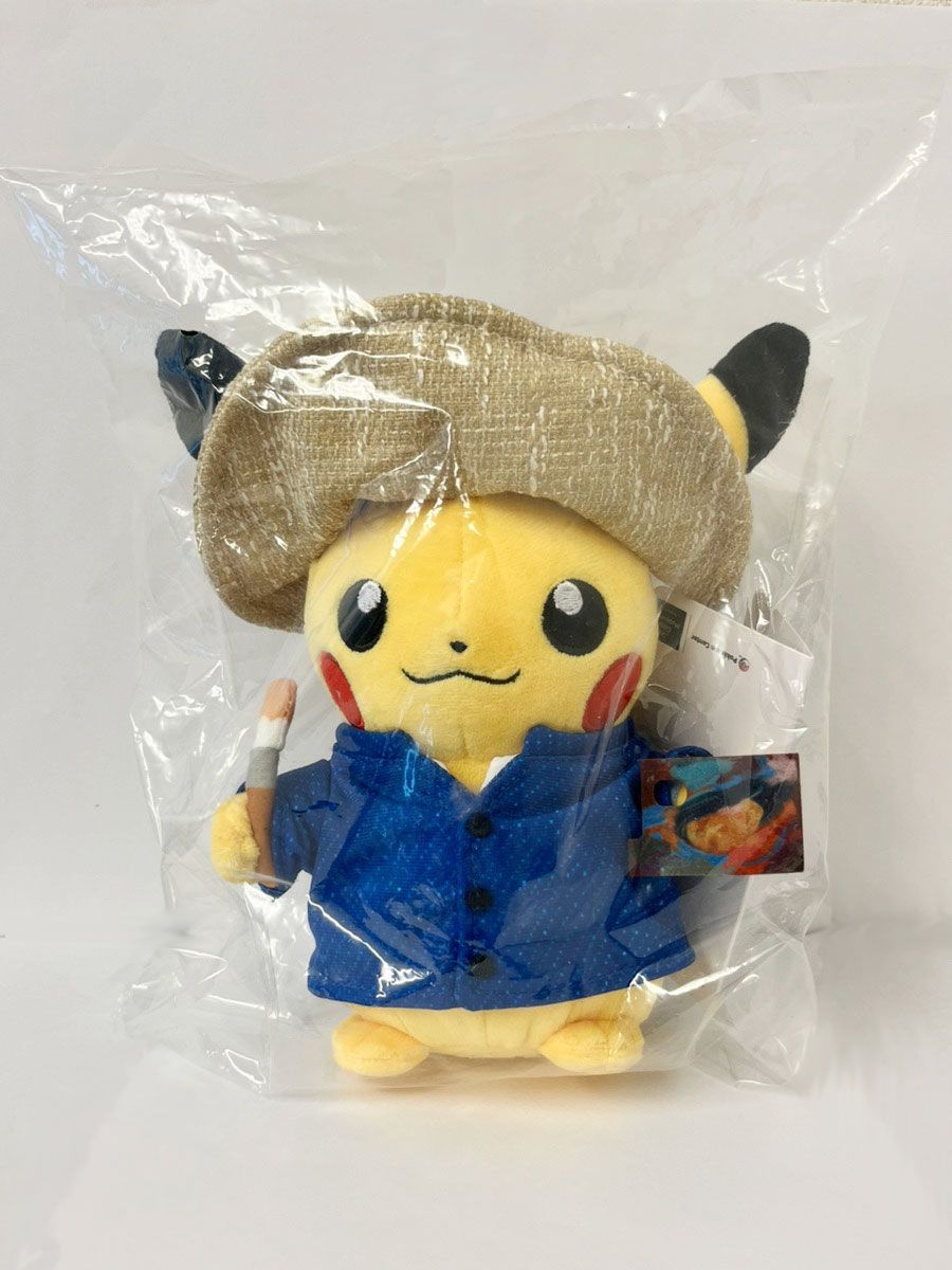 未開封】 ゴッホ ピカチュウ ポケモン ぬいぐるみ プロモ グッズ