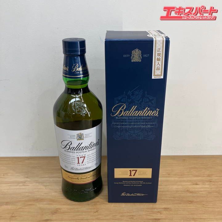 未開栓】バランタイン 17年 700ml 外箱付 ウイスキー - メルカリ