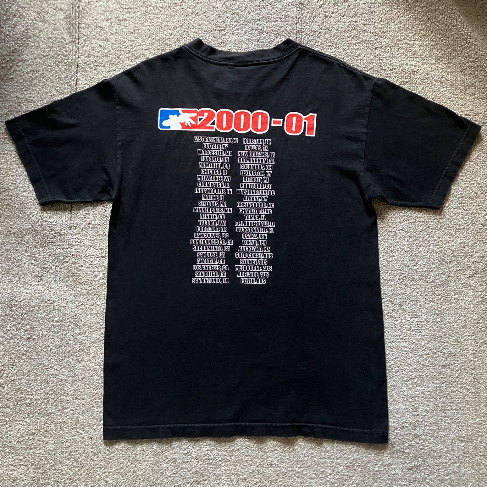 00s Limp Bizkit 2000-2001 tour tee Y2K アメリカ製 USA製 バンドT メタル 当時もの Tシャツ