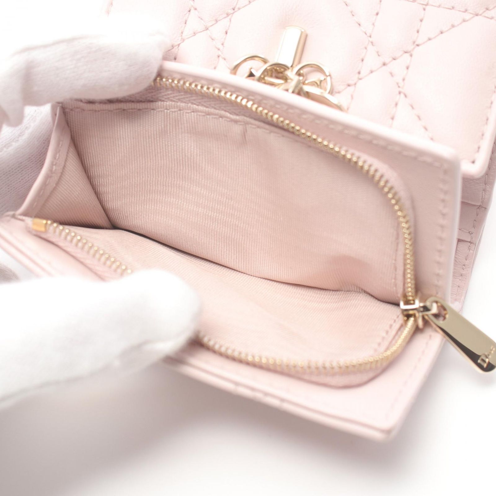 Christian Dior クリスチャンディオール My Dior Hibiscus Lジップ 