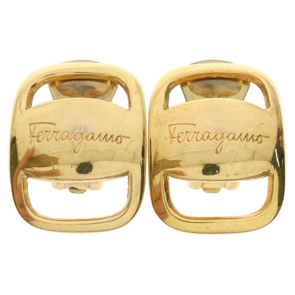 国内発送★Ferragamo★PLATE イヤリング GOLD 国内発送☆Ferragamo☆PLATE イヤリング GOLD (FERRAGAMO