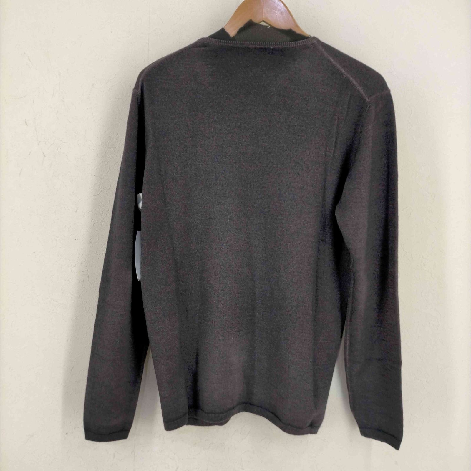 Cruciani グレー Vネックセーター 長袖 Cruciani グレー Vネックセーター 長袖 クルチアーニ Cruciani