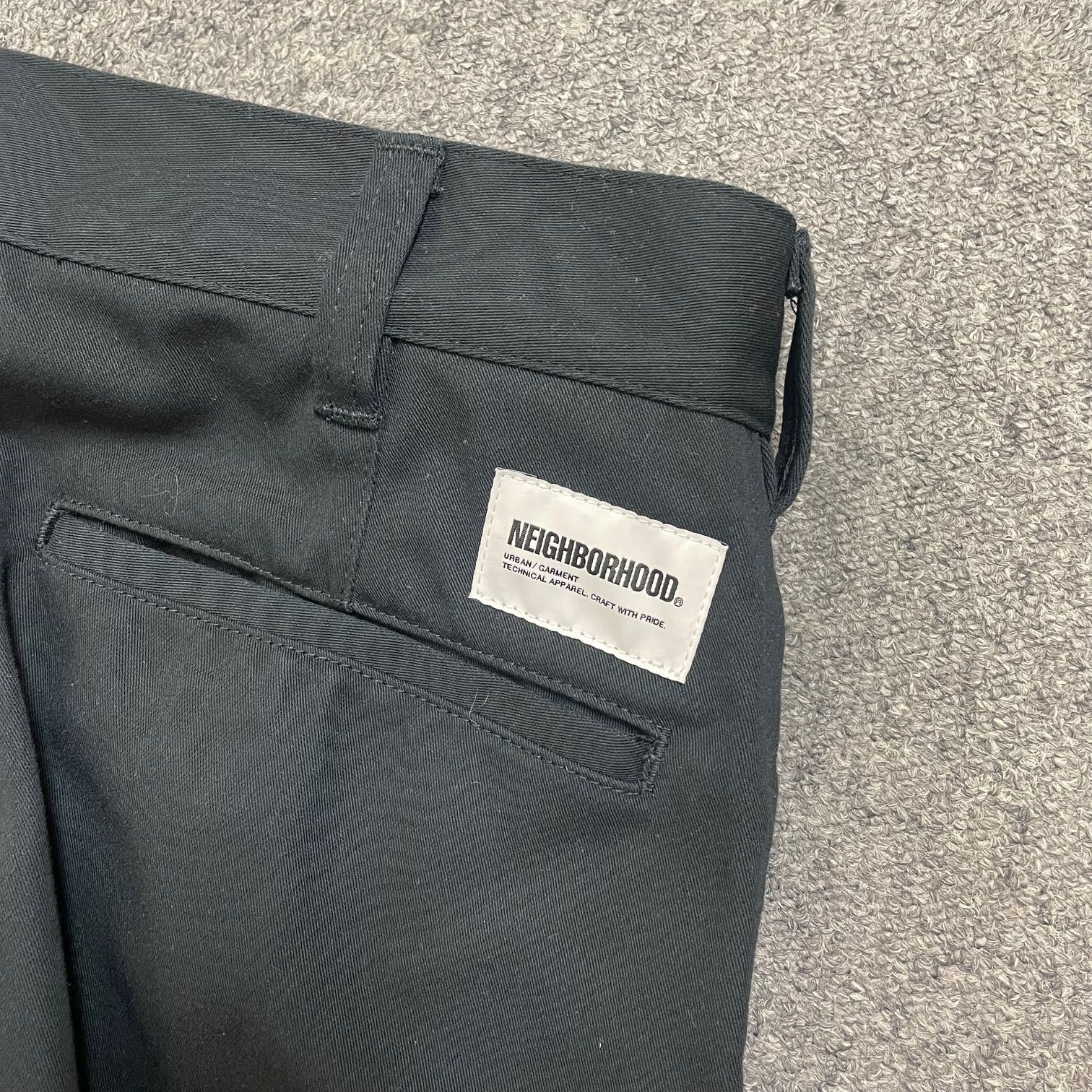 参考上代24200円 NEIGHBORHOOD 25SS ワークパンツ トラウザー