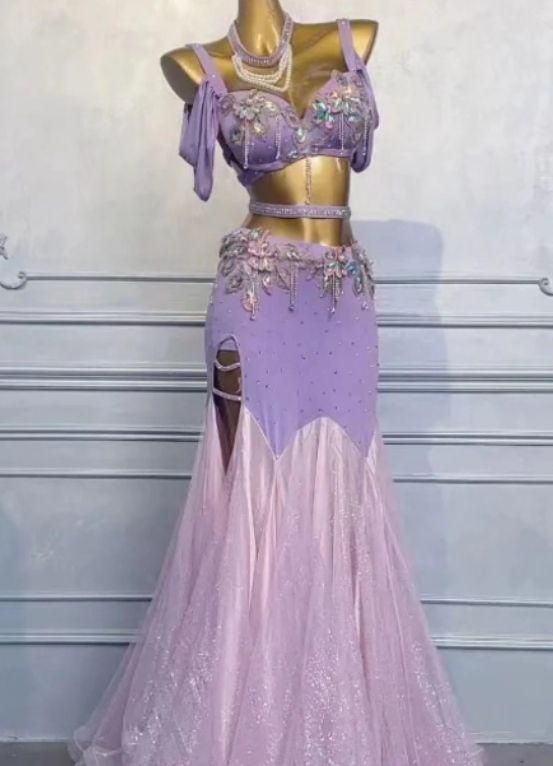 ブラベルトスカートセット ピンク