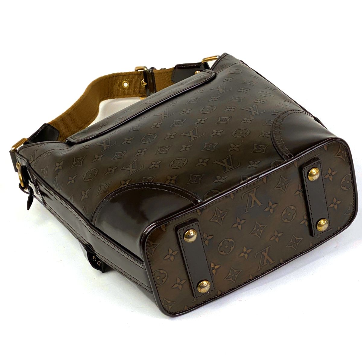 ルイ・ヴィトン Louis Vuitton セルジャン GM モノグラムブロンズ 