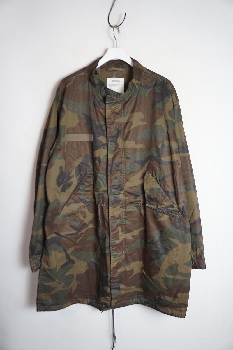 24AW Johnbull ジョンブル コットン ウェザー ショート M65 パーカ モッズ コート JM244lL11 M カモフラージュ 迷彩 828P 2