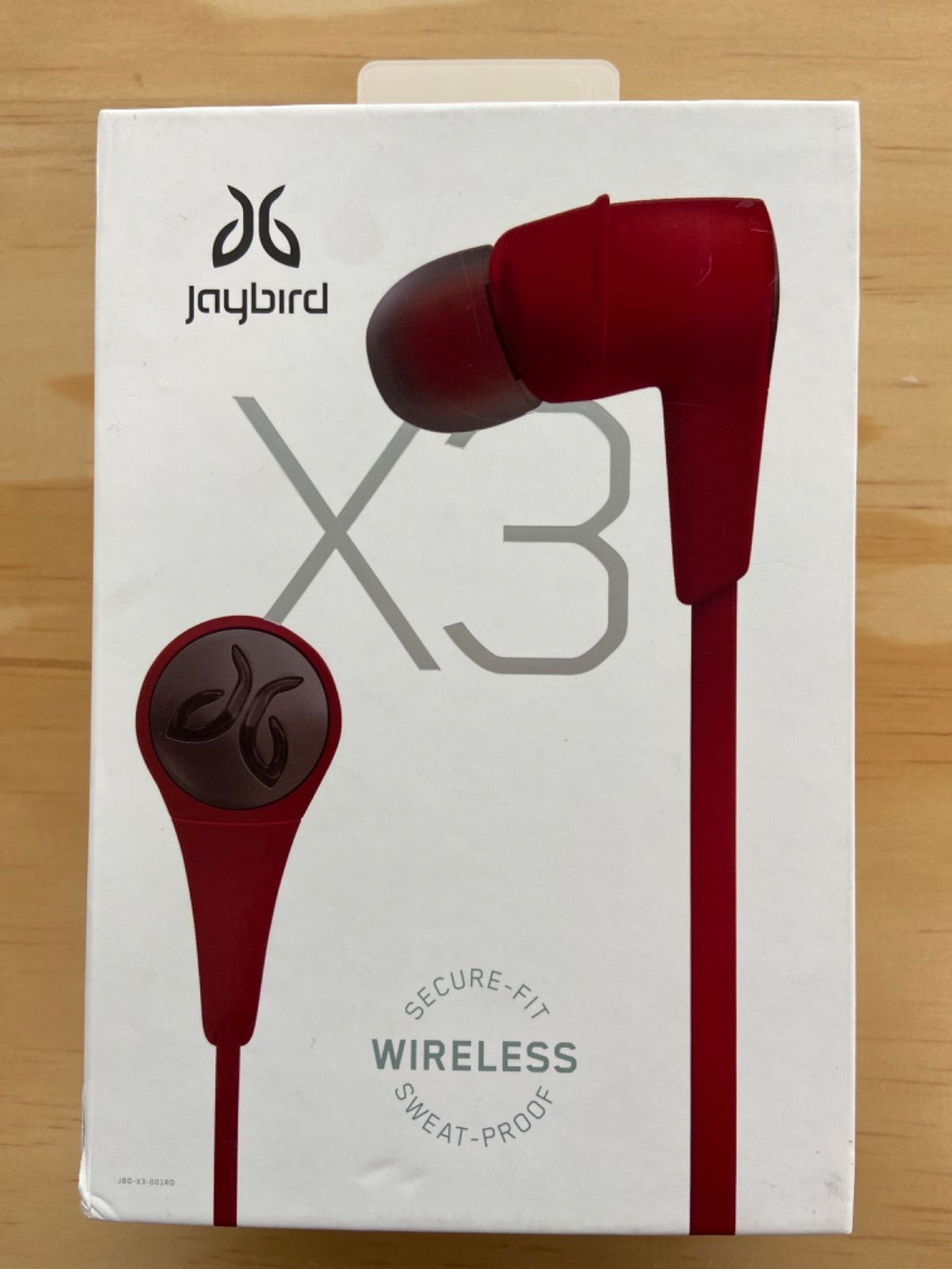 B164 Jaybird X3ワイヤレスイヤホン レッドJBD-X3-001RD - want.jp株式