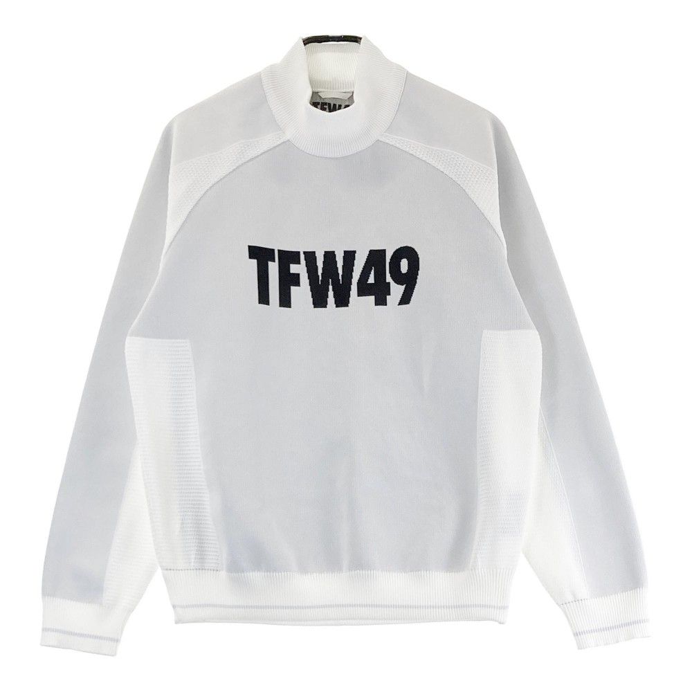 サイズ XL TFW49 ティーエフダブリューフォーティーナイン T092320002 ニット MOCK NECK KNIT グレー系 240101453563 ゴルフウェア メンズ ストスト