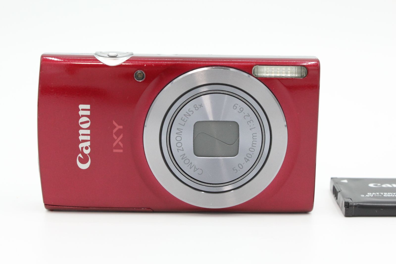 訳アリ良品】CANON キヤノン デジタルカメラ IXY150 レッド 光学8倍ズーム IXY150(RE) #LE2024500 - メルカリ