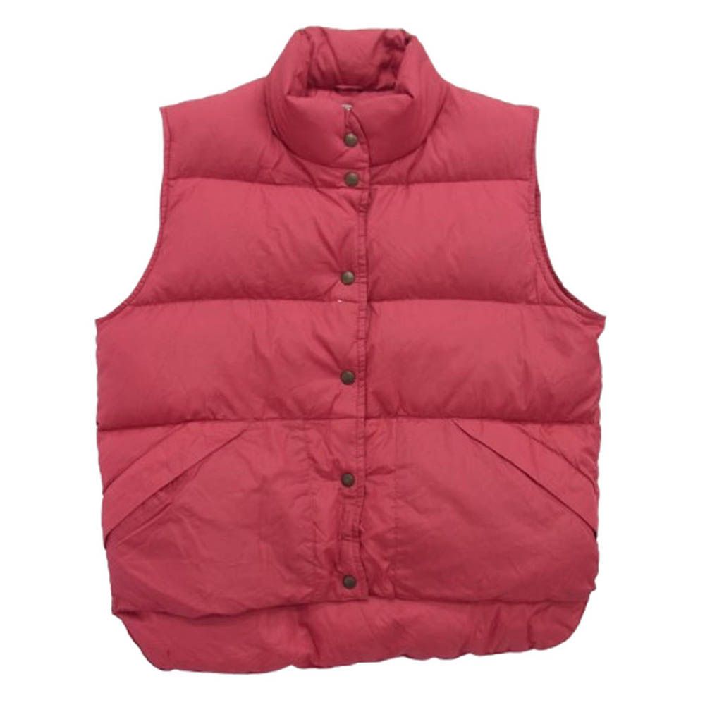 L.L.Bean エルエルビーン VINTAGE ヴィンテージ 90s レディース ダウン ベスト レッド系 エンジ系 M
