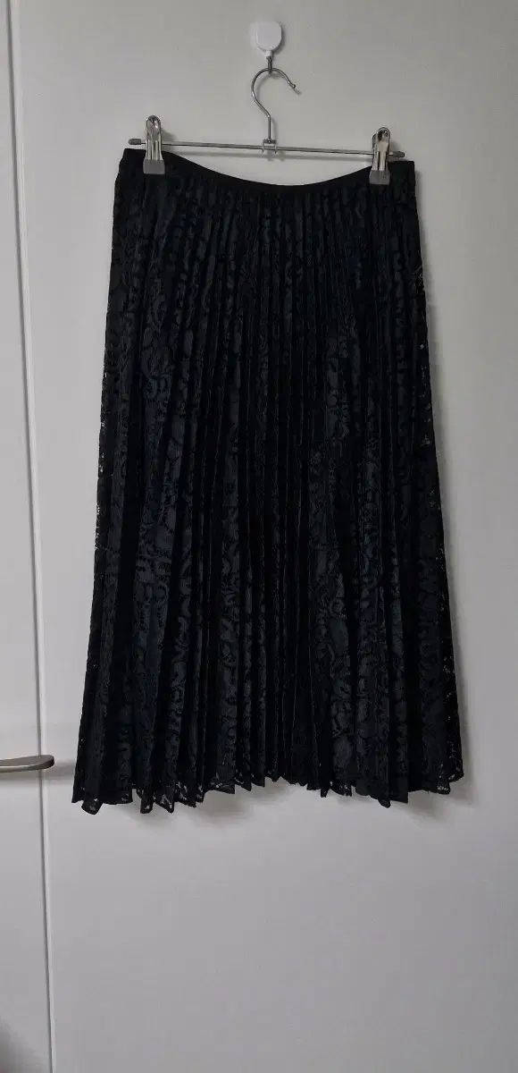 Theory セオリー レース プリーツ ロングスカート 55