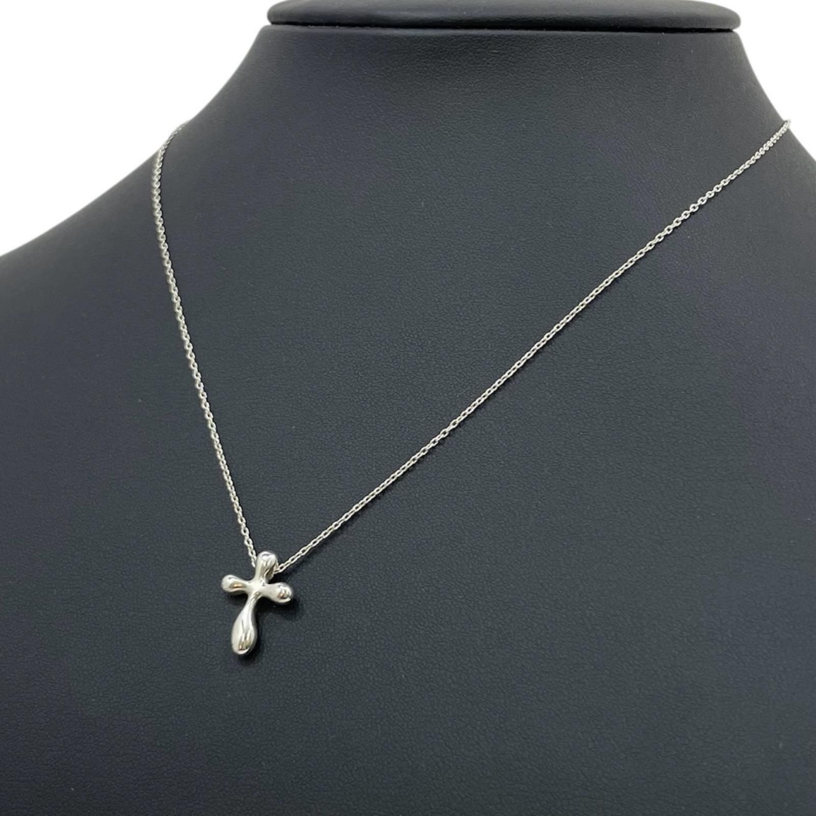 中古】Tiffany&co | ティファニー スモール クロス ネックレス