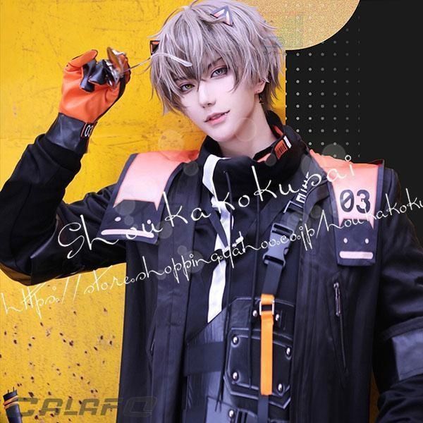 にじさんじ Luxiem vtuber 風Alban Knox アルバーン?ノックス コスプレ衣装 ウィッグ cos靴 演出服 cosplay 撮影 祭り コスチューム コミケ