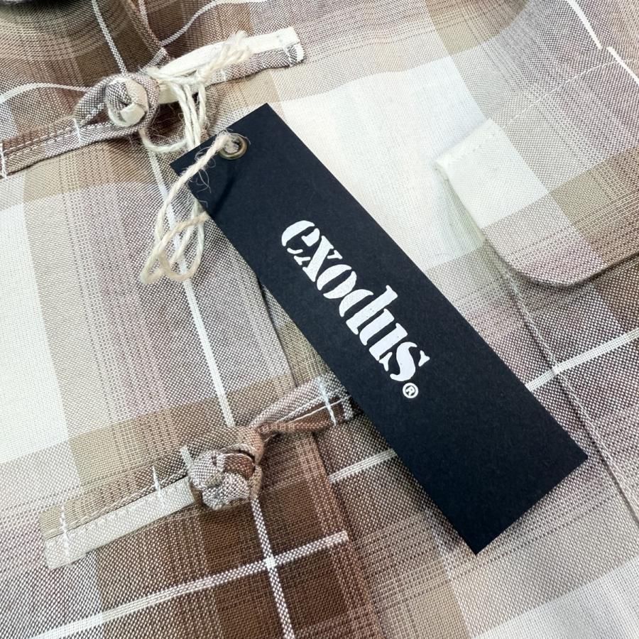 トップス EXODUS ombre check shirts exodus(エクソダス)｜RAYON OMBRE CHECK SHIRTS｜正規通販取扱店