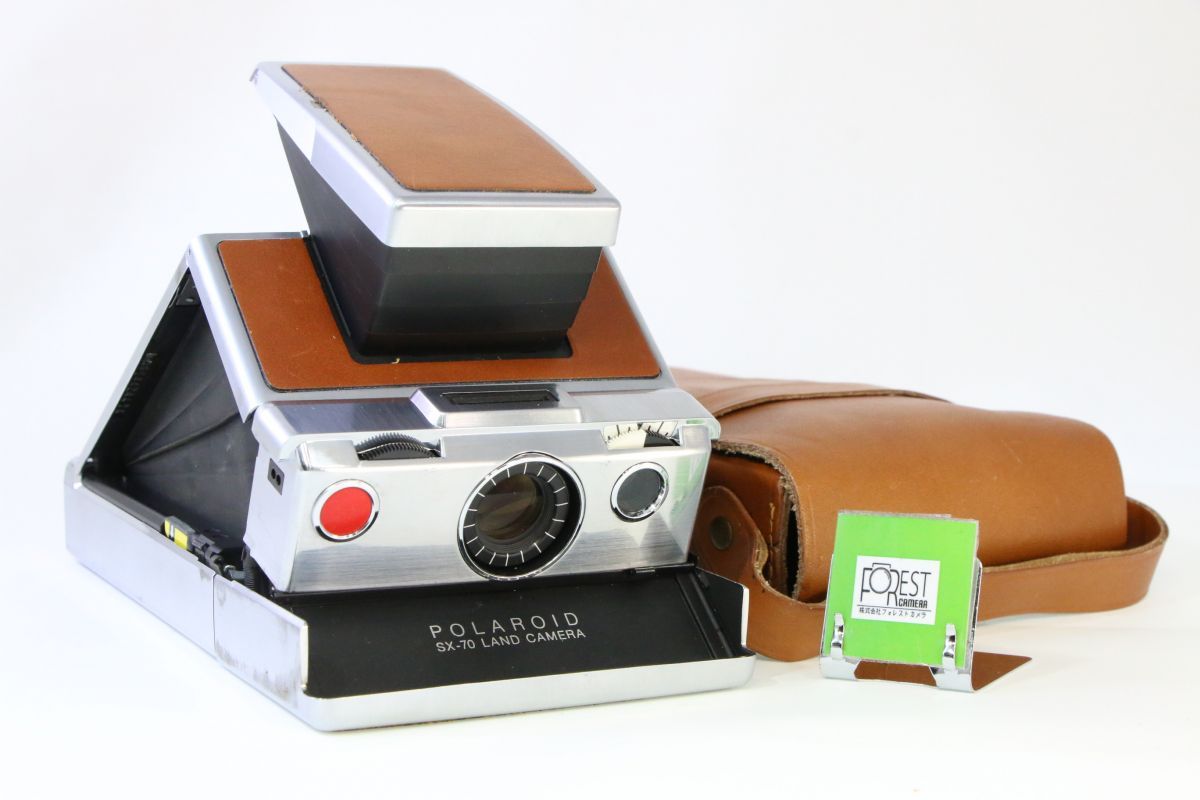 織り柄チェック 【良品】ポラロイド Polaroid SX-70