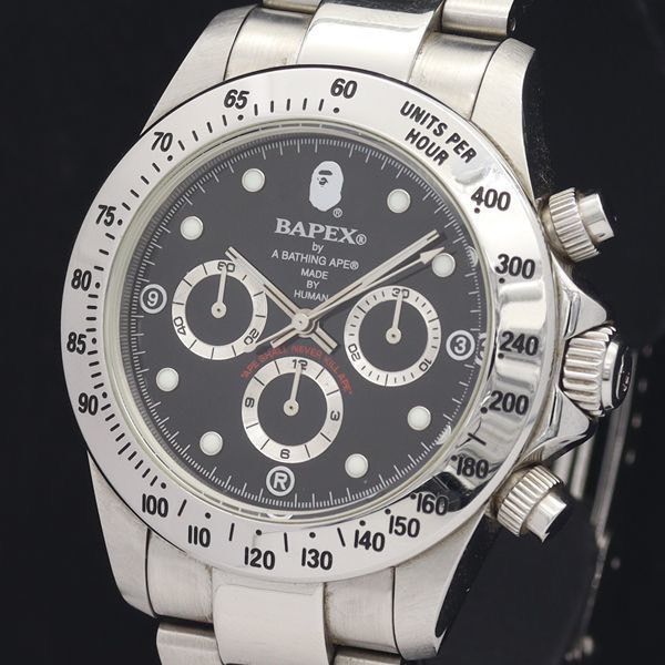 BAPEX Daytona ベイプ デイトナ 初期モデル 自動巻き 腕時計 - メルカリ