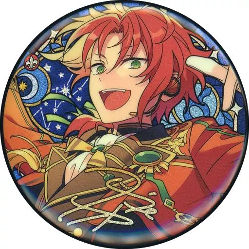 月永レオ　星之所向　缶バッジ 中古】バッジ・ピンズ 月永レオ 「あんさんぶるスターズ!! 星之所向 缶