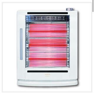 新品 山善障害物センサー搭載加湿機能付き電気ストーブADS-SKC10