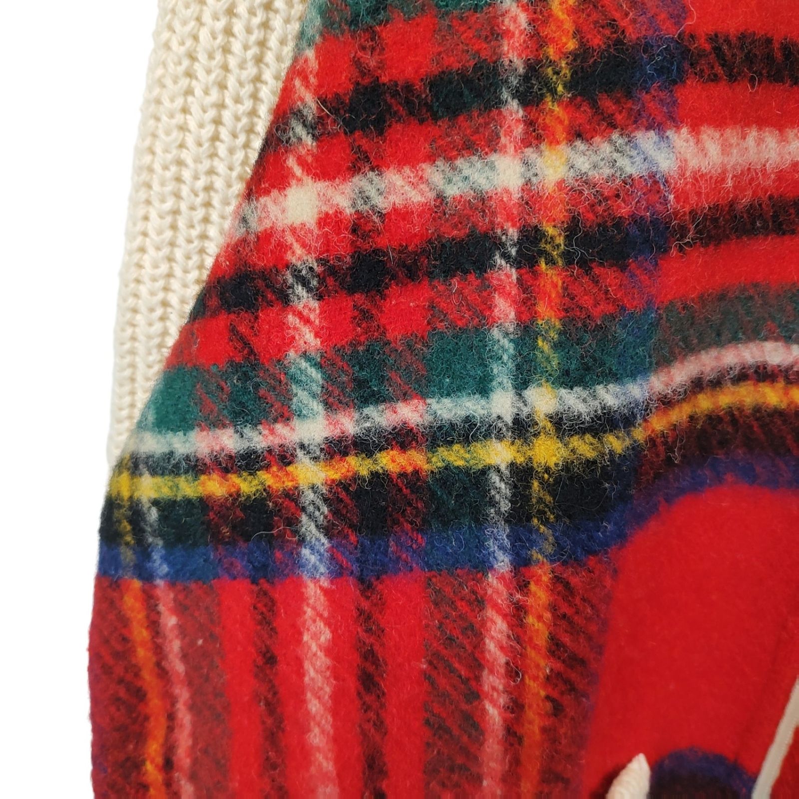 Supreme シュプリーム 18AW PLAID FRONT ZIP SWEATER ジップ