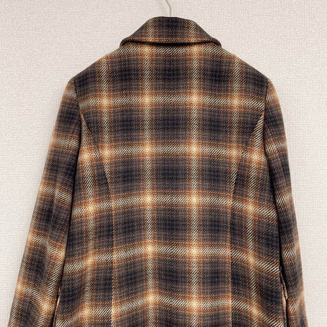 BURBERRY LONDON バーバリーロンドン ロングコート ツイード チェック