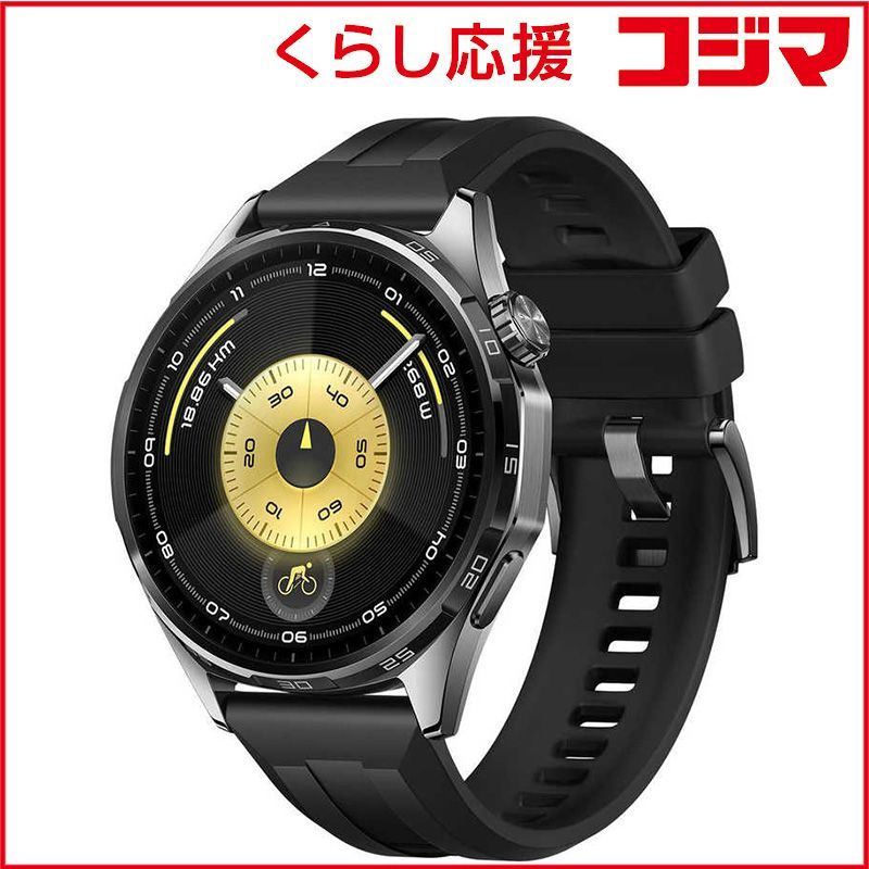 新品 HUAWEI WATCH GT6 46mm Black 未開封 - メルカリ