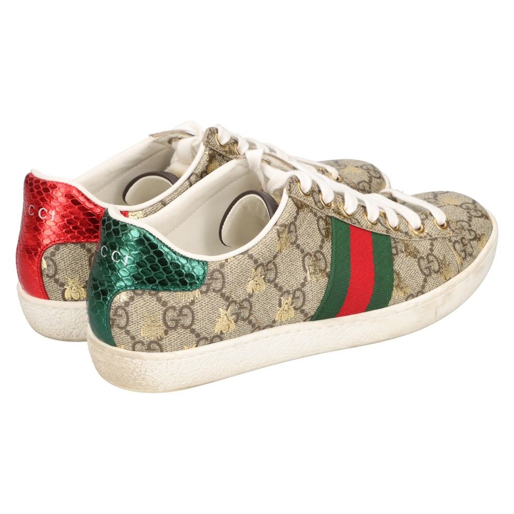 美品✨ グッチ GGスプリーム シェリーライン メンズ スニーカー 28cm相当 美品✨ グッチ GGスプリーム シェリーライン メンズ スニーカー 28cm相当