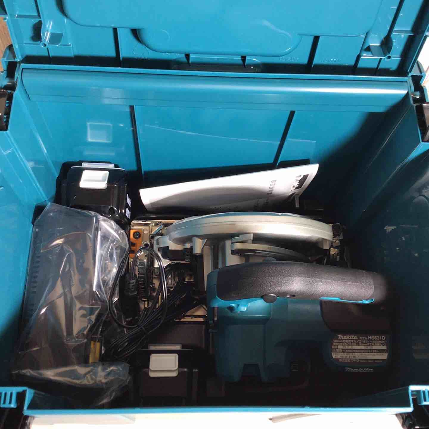 マキタ makita コードレス 丸のこ HS631DGXS マルノコ 丸ノコ フルセット 純正 純正品 充電式 戸田店