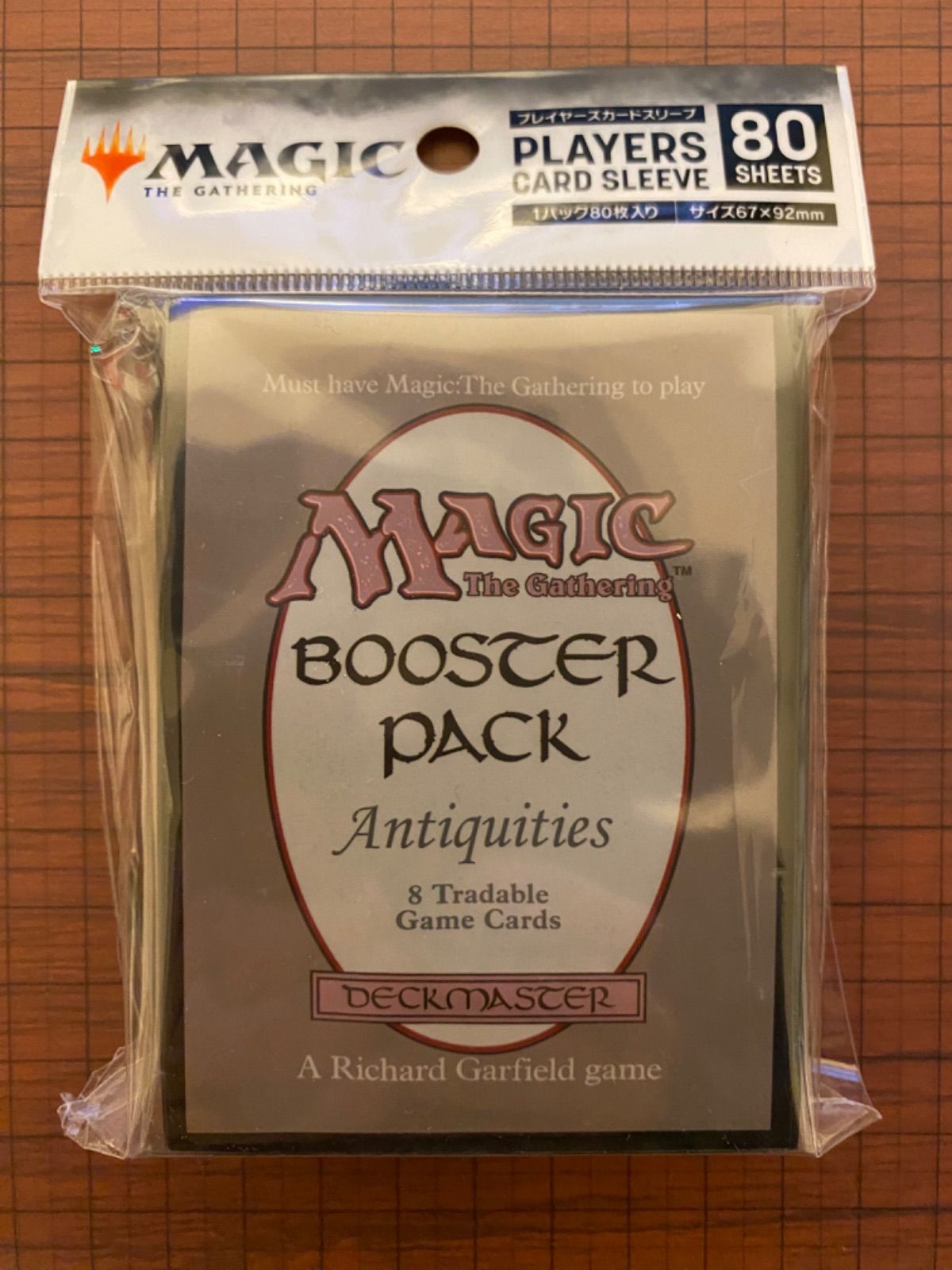 Mtg スリーブ レトロコア アンティキティ復刻版未開封品 エンスカイ社 
