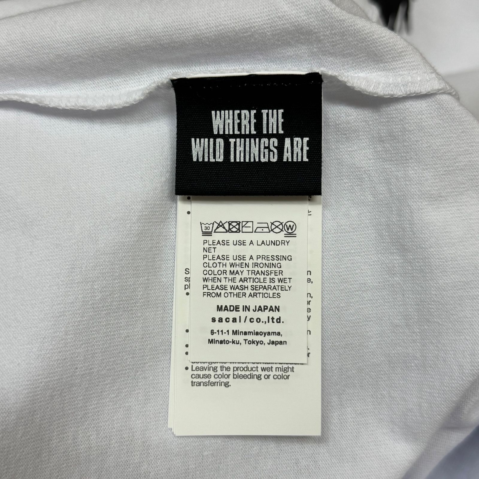 未使用品 sacai 25AW WHERE THE WILD THINGS ARE T-Shirt かいじゅう