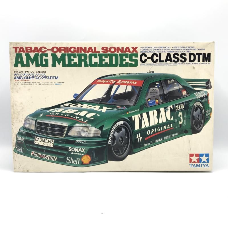 【中古】ﾀﾐﾔ 1/24 AMGﾒﾙｾﾃﾞｽ CｸﾗｽDTM 未組立品 ｽﾎﾟｰﾂｶｰｼﾘｰｽﾞ No.143[13]