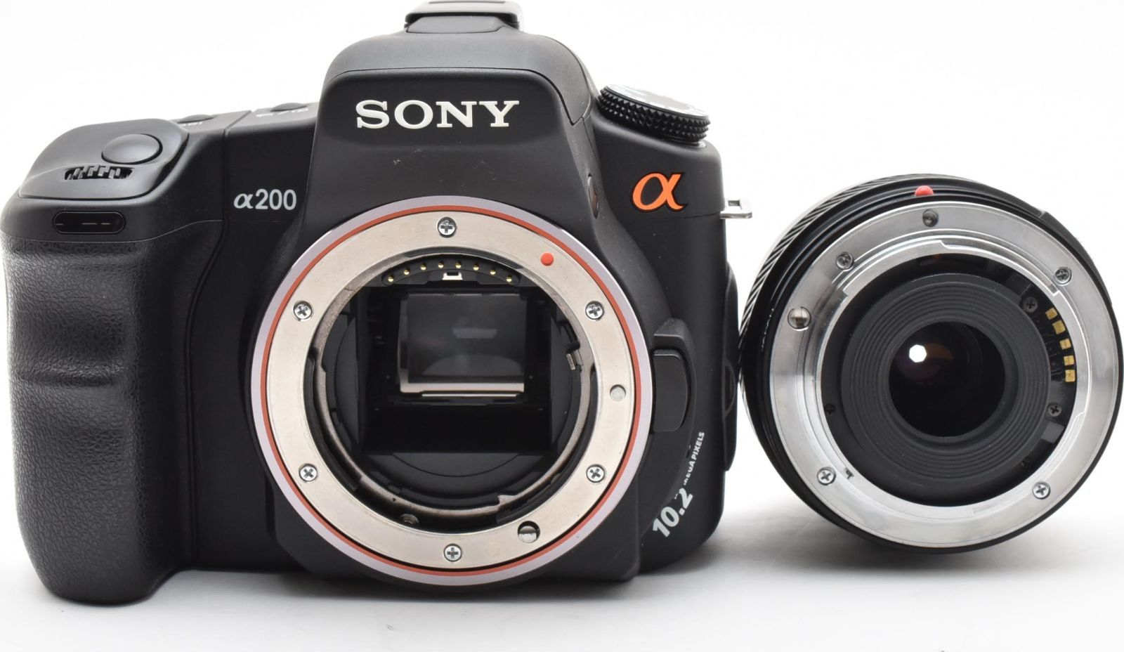I25[6888B]☆美品☆ ソニー SONY α200 ボディ DSLR-A200 レンズセット