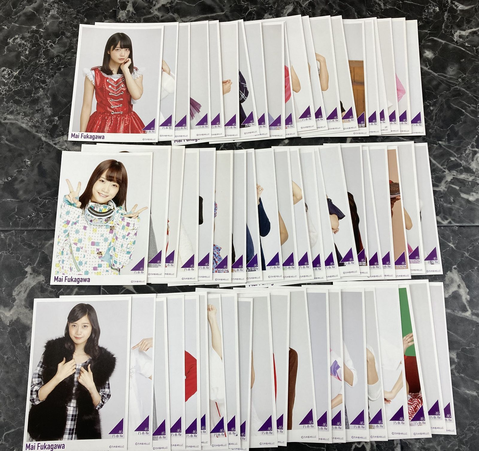 【乃木坂46】深川麻衣 ポストカードコレクション 深川麻衣】 乃木坂46 卒業グッズ メモリアルポストカード