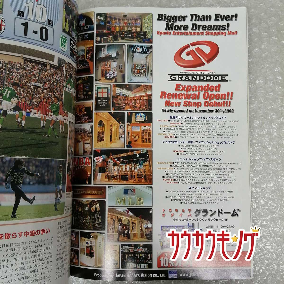 2002年 TOYOTA CUP 第23回トヨタカップ レアルマドリードvs
