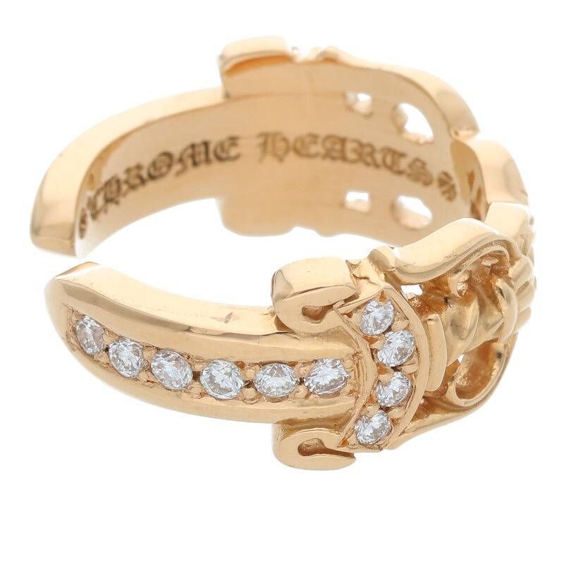CHROME HEARTS☆クロムハーツダブルダガーオープンリングBランク Chrome Hearts - クロムハーツ ダブルダガー オープン リングの