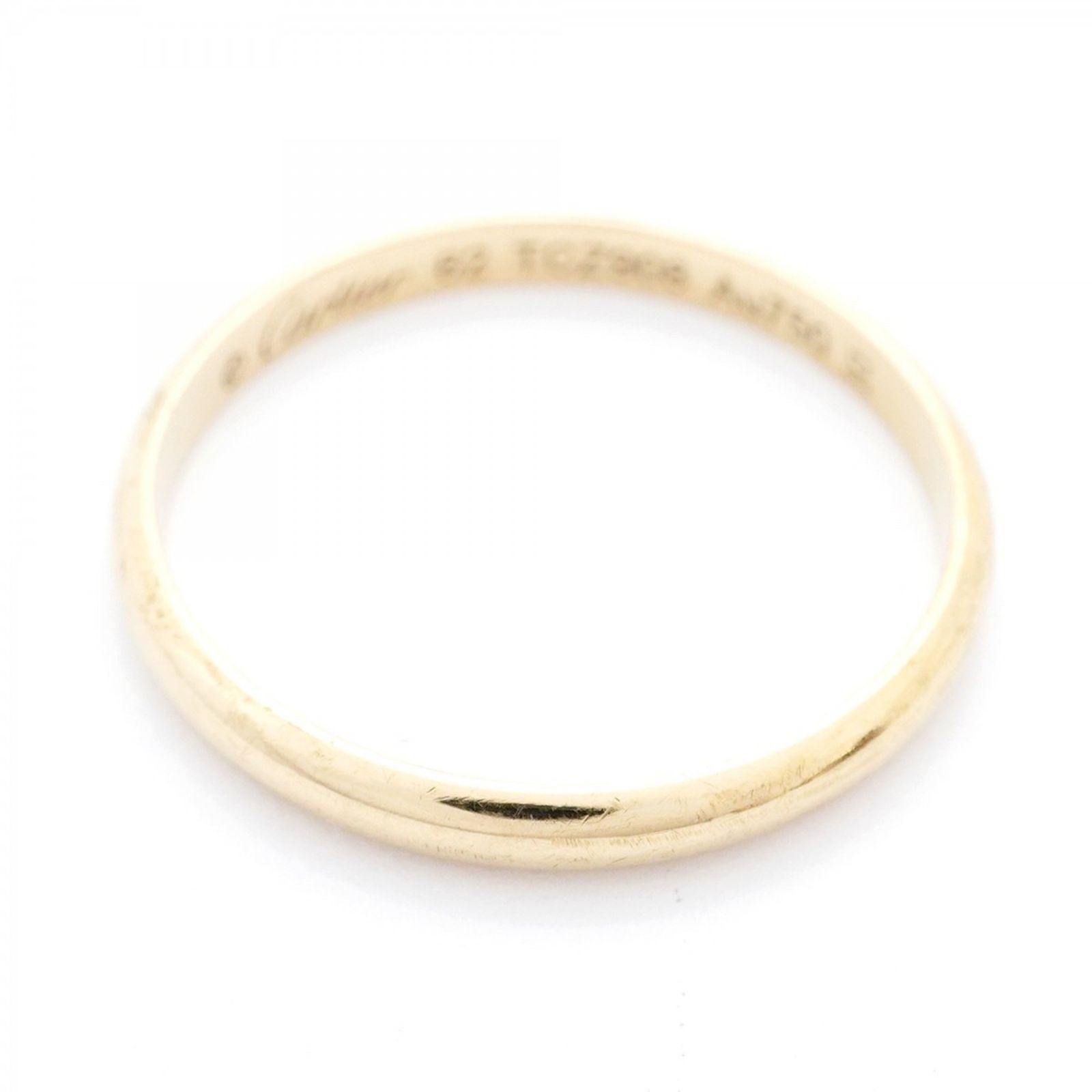 カルティエ Cartier カルティエ リング クラシックウェンディング 18KYG イエローゴールド ＃62メンズ WWW_NOITHATQUANGTHANH_NET