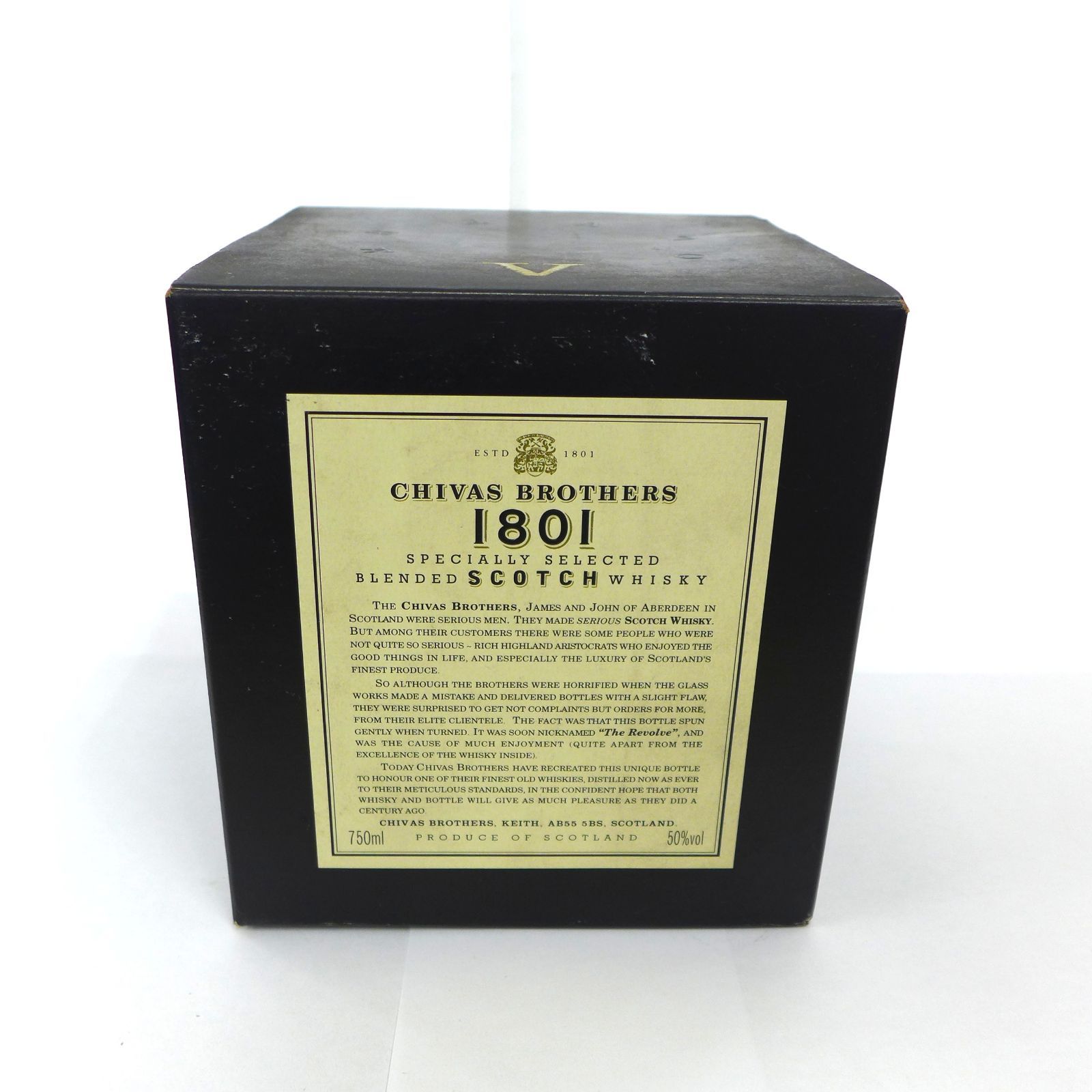 未開栓 Chivas Brothers 1801 シーバスブラザーズ セレクトブレンド ウイスキー 750ml 50％ き 公田店
