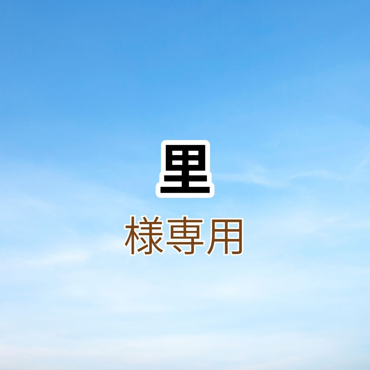 公式通販 さときち様専用です☺︎ LINE 里様専用出品です。 りさきち様